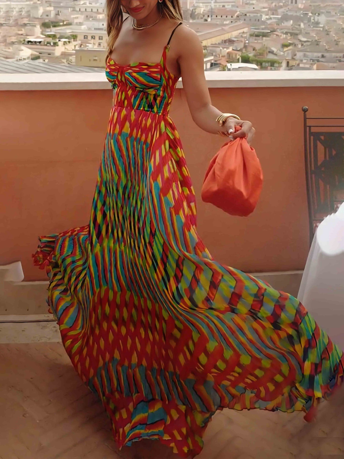 Jaime - Elegant A-Line Maxi Dress