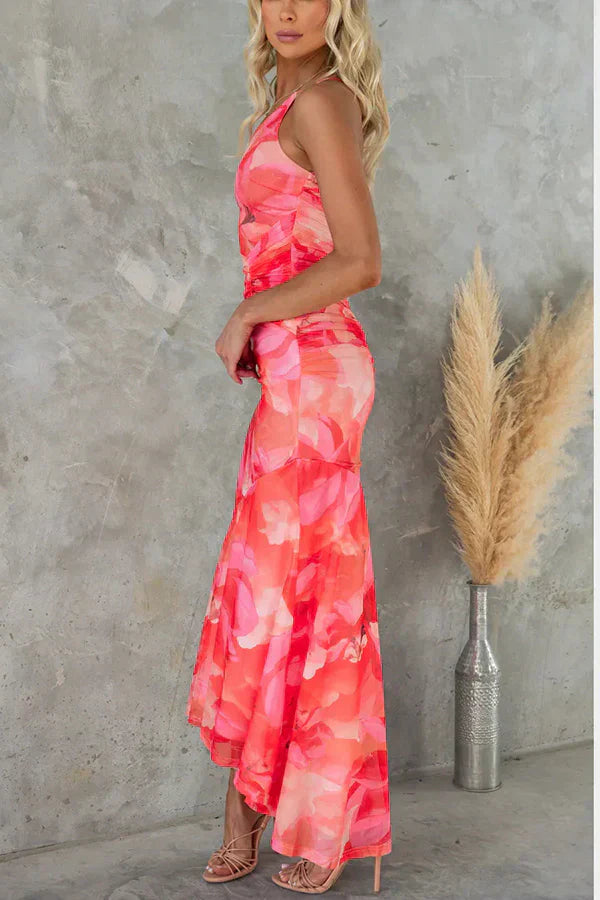 Lotte - Floral Print Dress