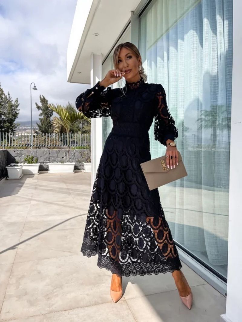 Elegant French Lace Dress Georgia™
