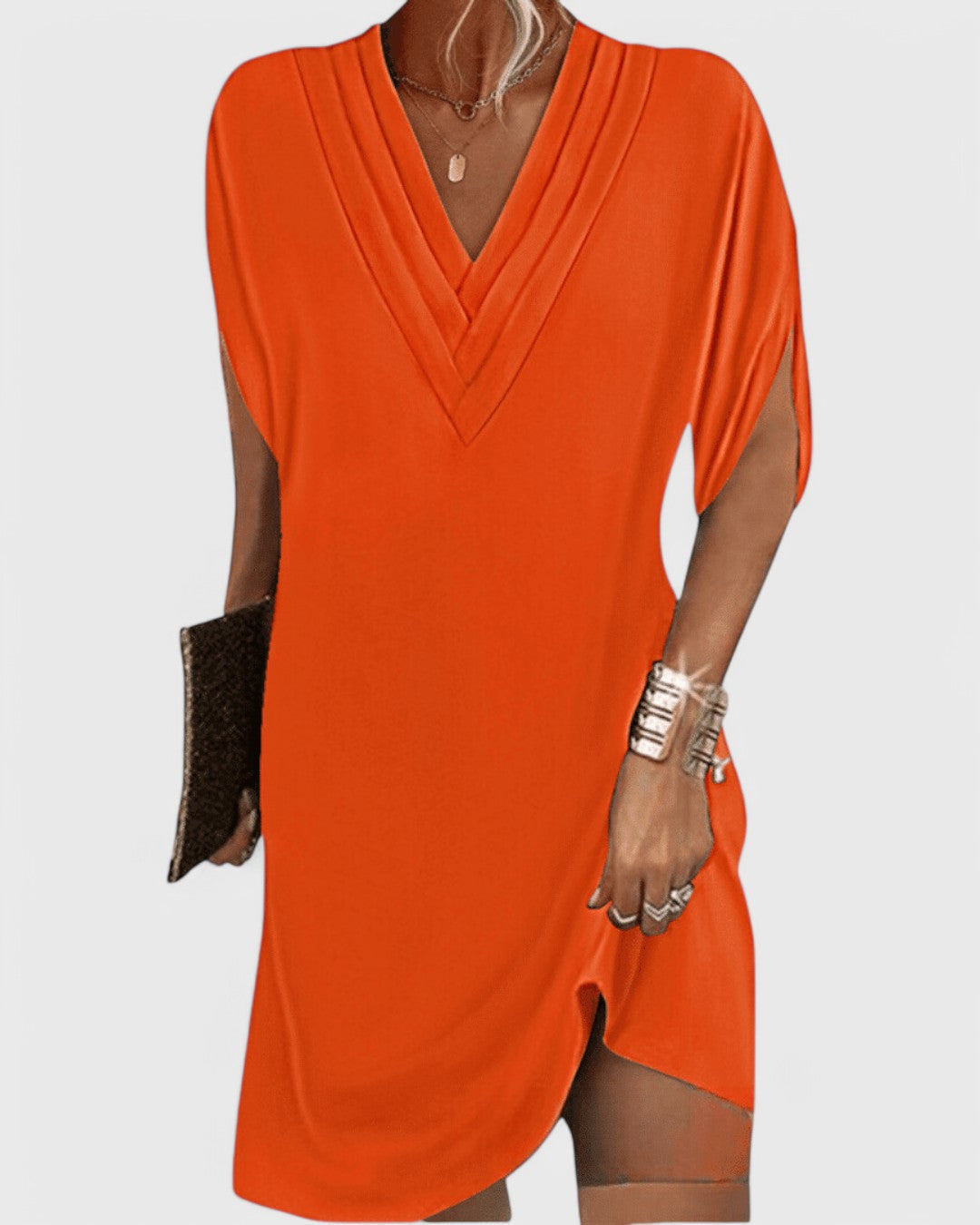 Emilie elegant dress with a flattering cut