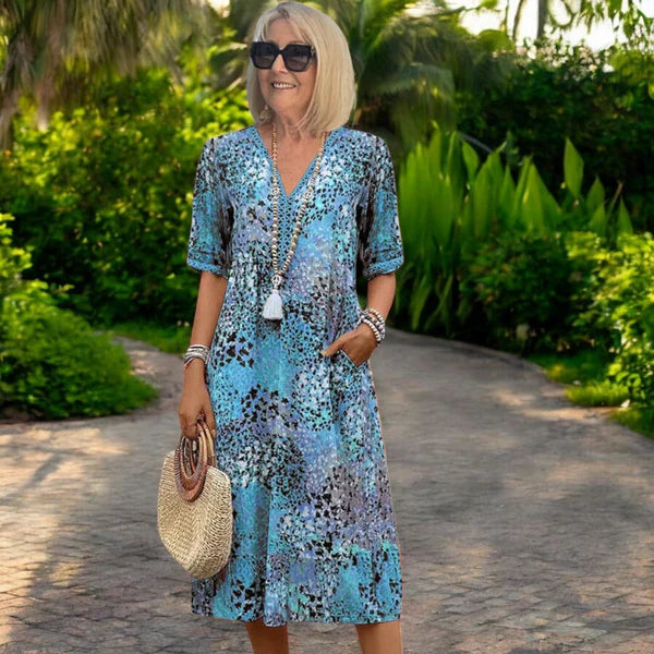 CASSANDRA | FLOWING BOHO DRESS