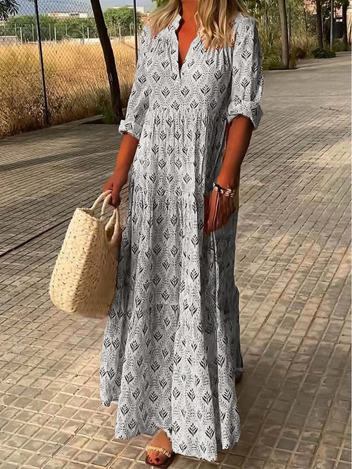 Avrora-Refined Floor Length Dress