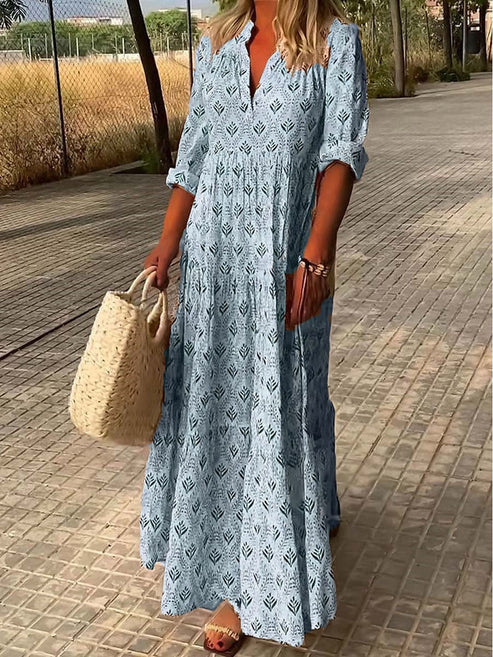 Avrora-Refined Floor Length Dress