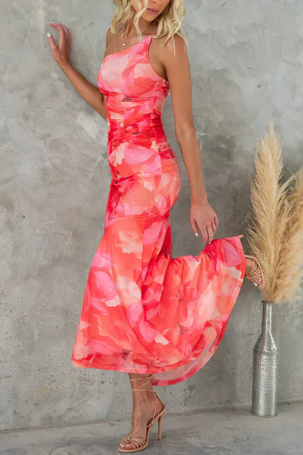 Lotte - Floral Print Dress