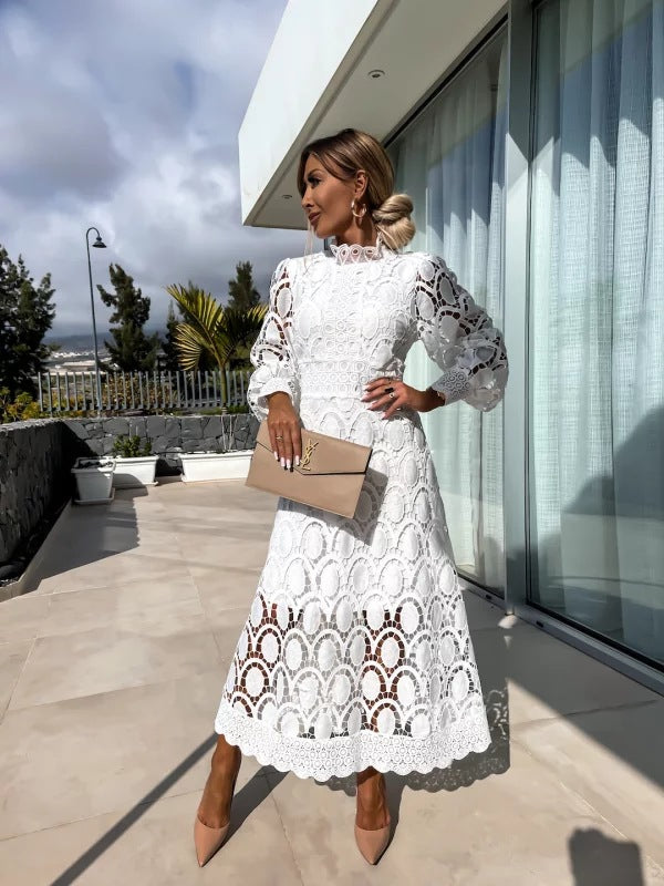 Elegant French Lace Dress Georgia™