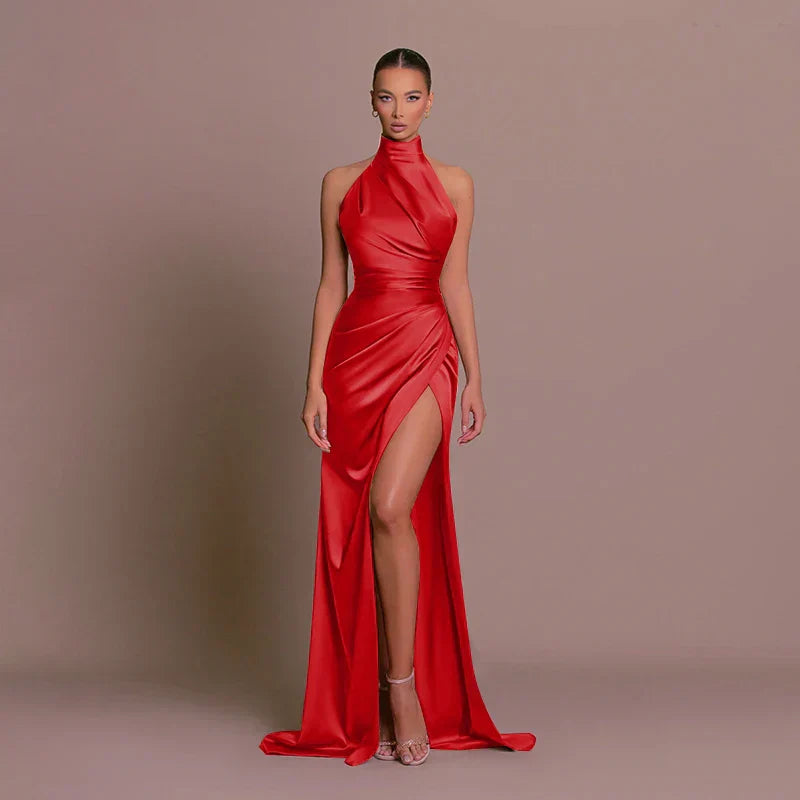 Alena | Classy Slit Gown