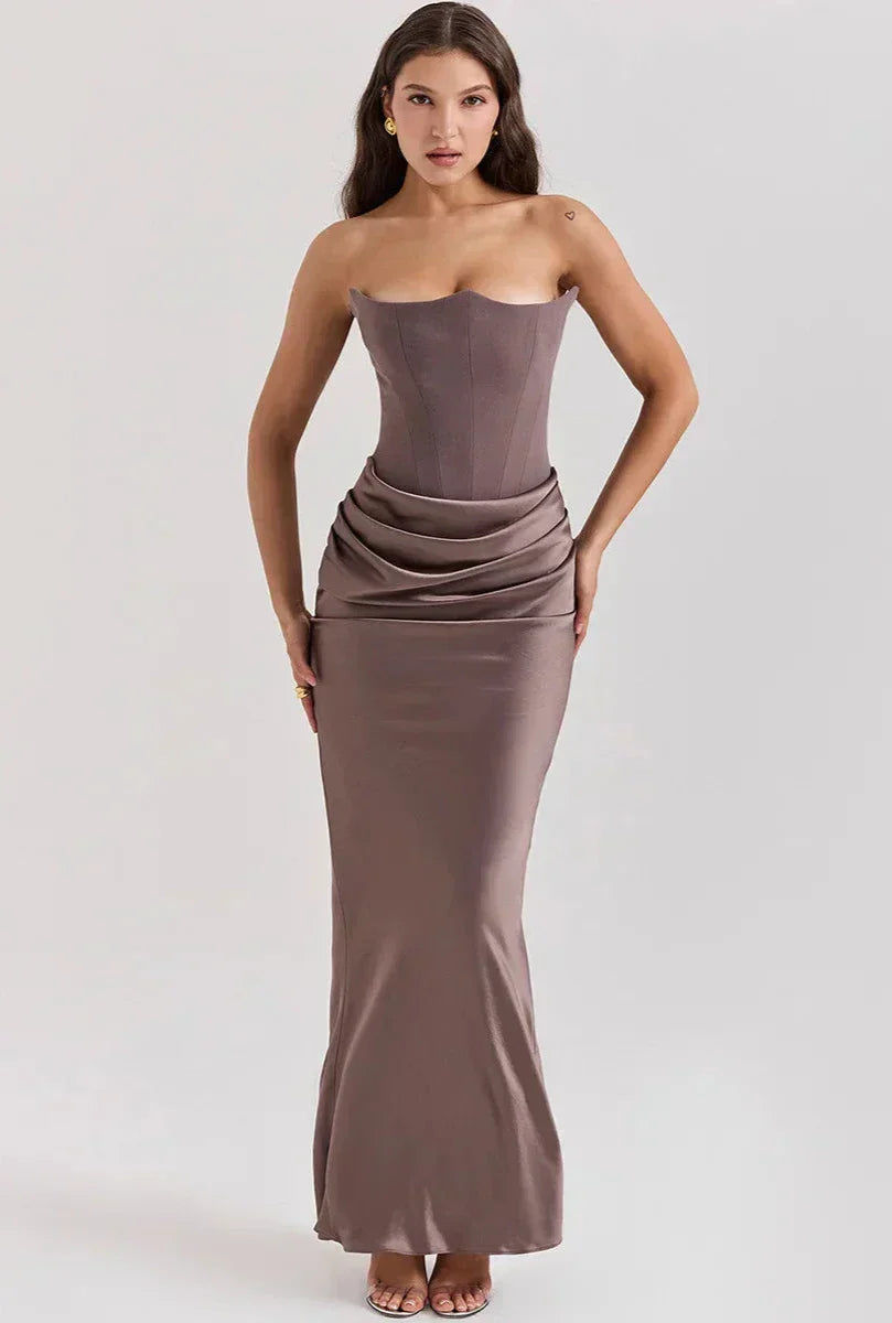 Adriana | Strapless Evening Gown