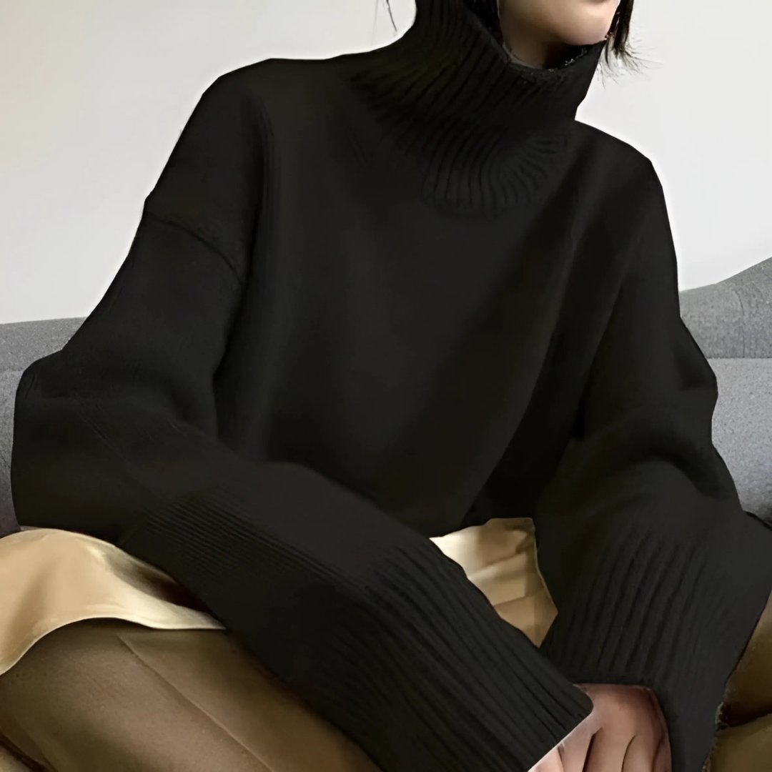 LENA | CASHMERE TURTLENECK SWEATER