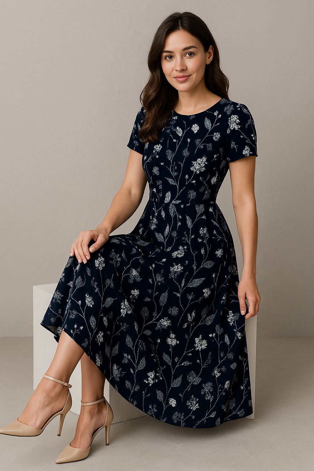 Janique - Floral pattern
