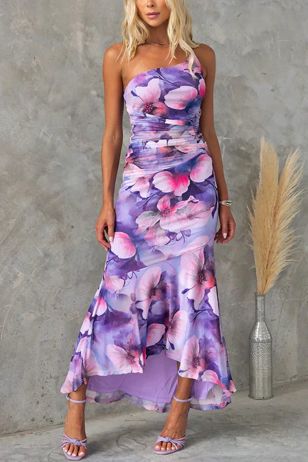 Lotte - Floral Print Dress