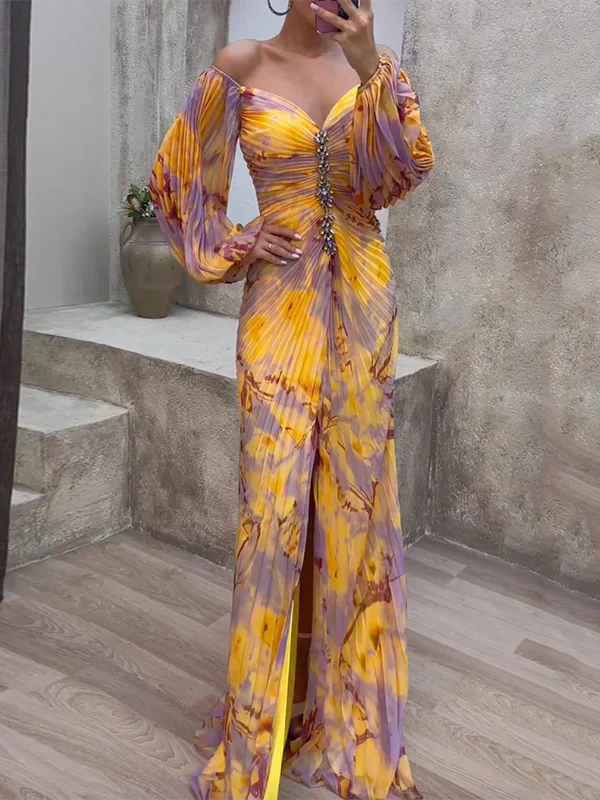 Evelyn | Elegant V-neck Dress
