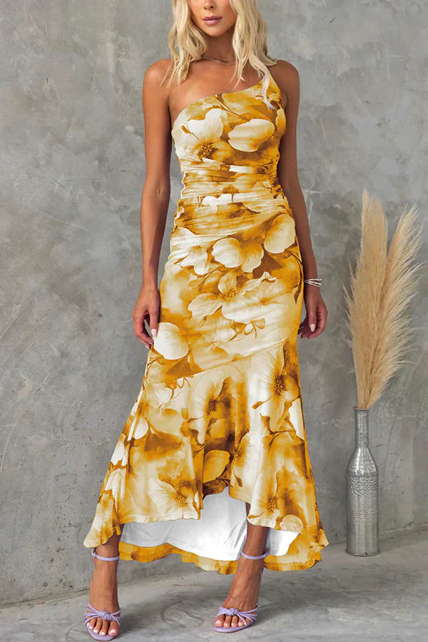 Lotte - Floral Print Dress