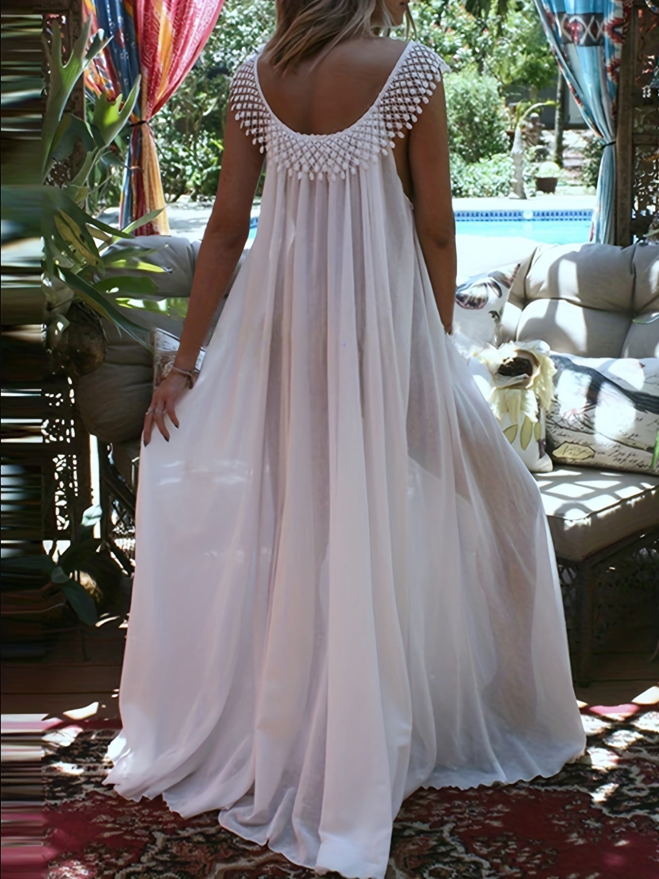 Seraphina | Plus Size Boho Lace Dress