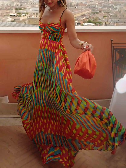 Jaime - Elegant A-Line Maxi Dress