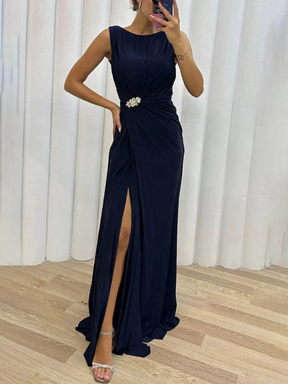 Lillian | Elegant Pleated Maxi Dress