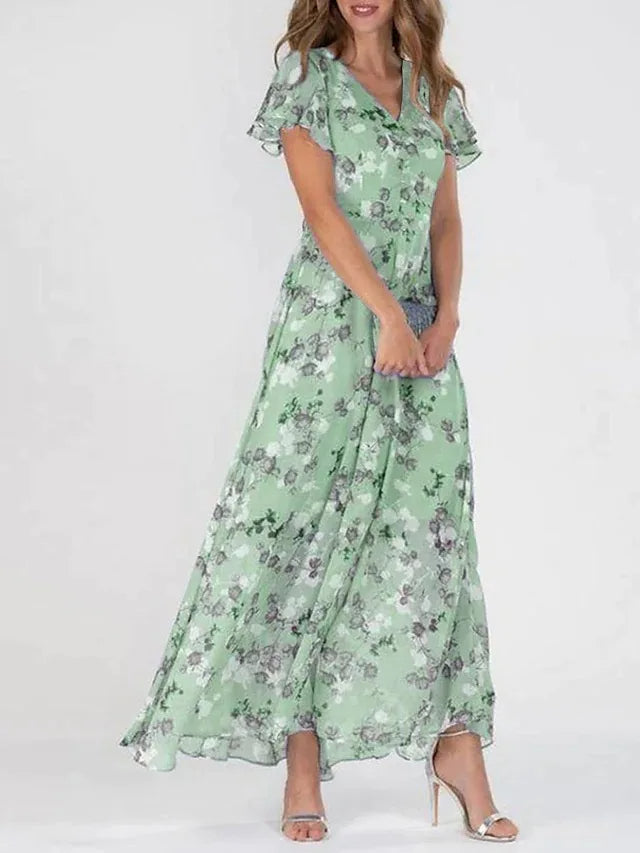 Amelia |  Vibrant Maxi Dress