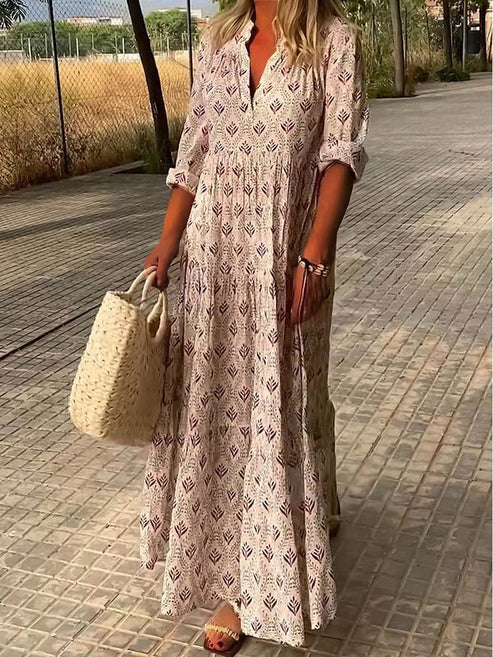 Avrora-Refined Floor Length Dress