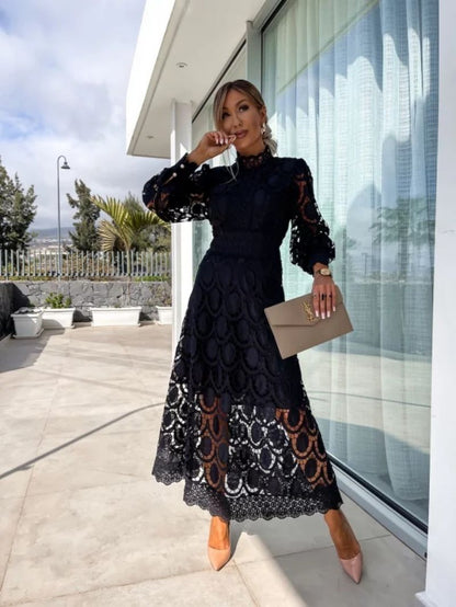 Elegant French Lace Dress Georgia™