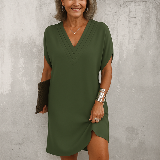 Claire | Elegant Dress with Tummy Coverage