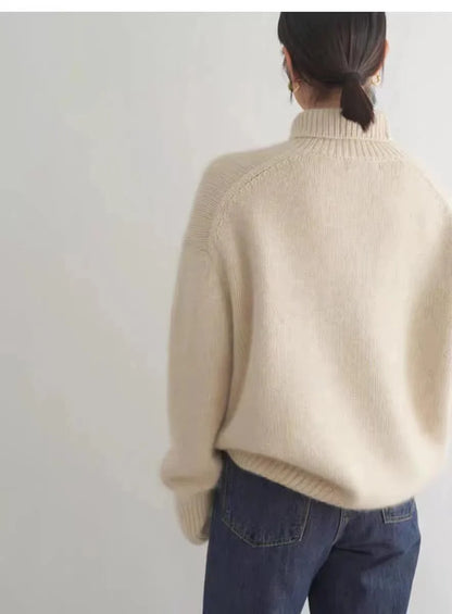 LENA | CASHMERE TURTLENECK SWEATER