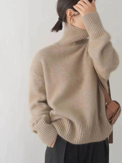 LENA | CASHMERE TURTLENECK SWEATER