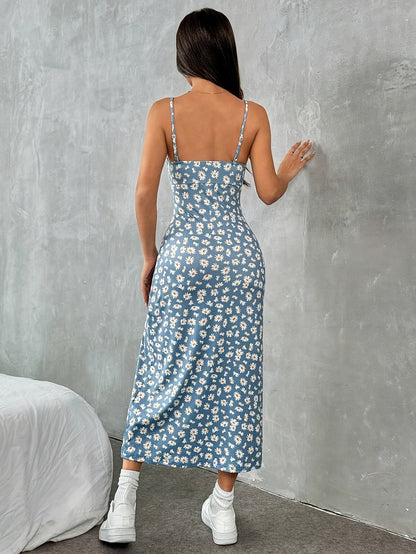 Isla High-Slit Minimal Dress