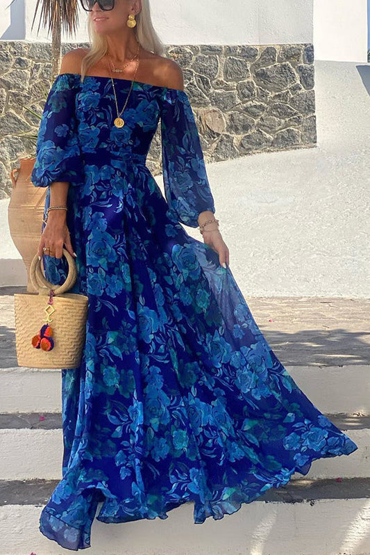 Brianna | Classy Off-shoulder Maxi Dress