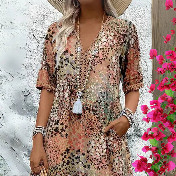 CASSANDRA | FLOWING BOHO DRESS