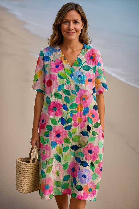 Martina | Floral Dress