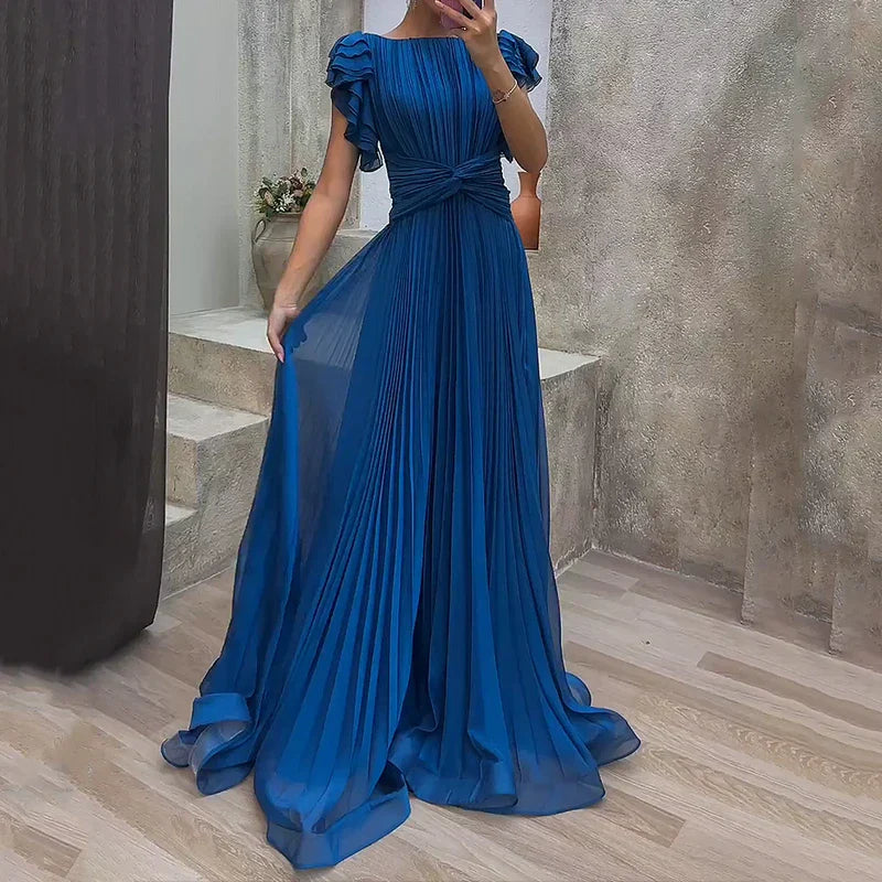 Dorothy | Pleated Evening Dress