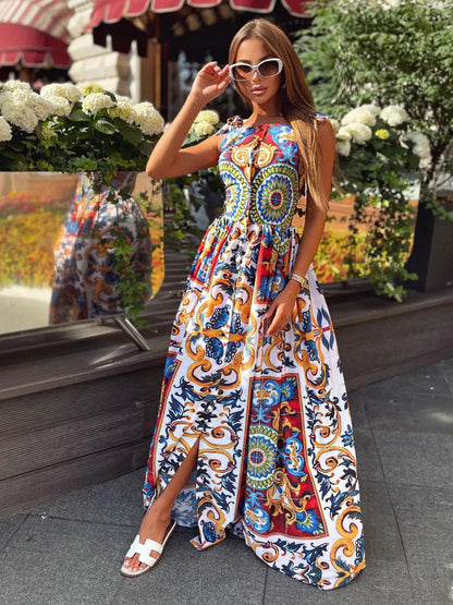 Valencia A-Line Maxi Dress