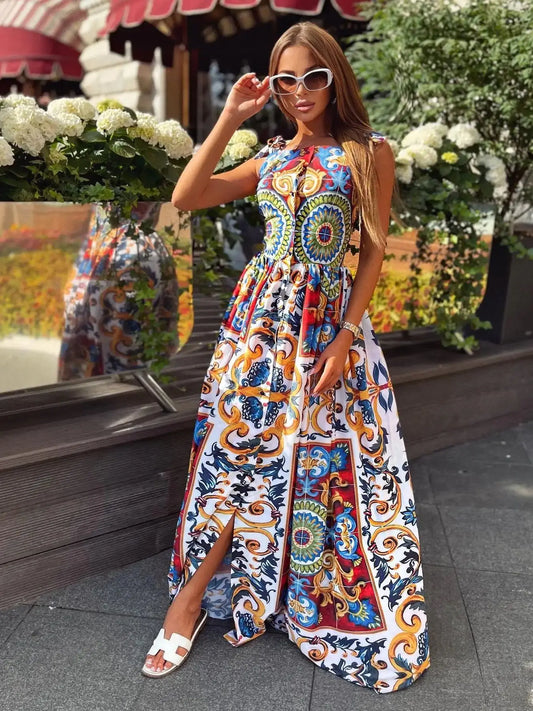 Valencia A-Line Maxi Dress