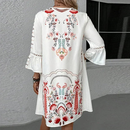 Aurora | V-Neck A-Line Beach Dress (Almost sold out)