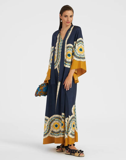 Sculpted Elegance™ Floral Maxi Dress