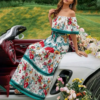Amara Off-Shoulder Maxi Dress