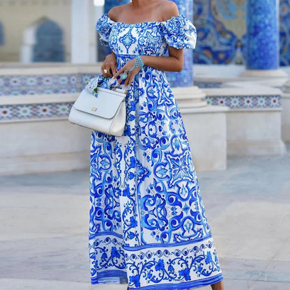 Isla Off-Shoulder Maxi Dress
