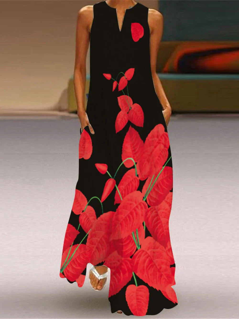 Aurelia™ Butterfly Bloom A-Line Dress