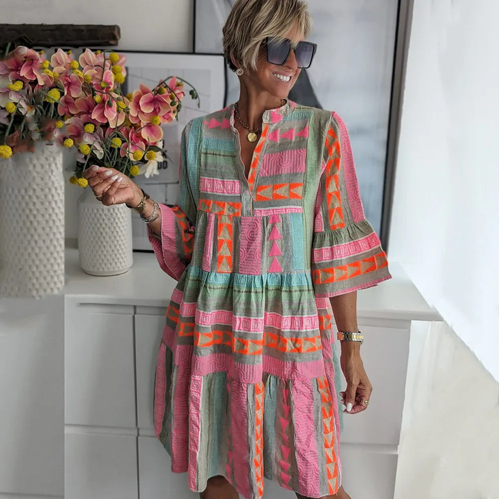 Kiki | Elegant Spring Midi Dress (Almost out of stock)