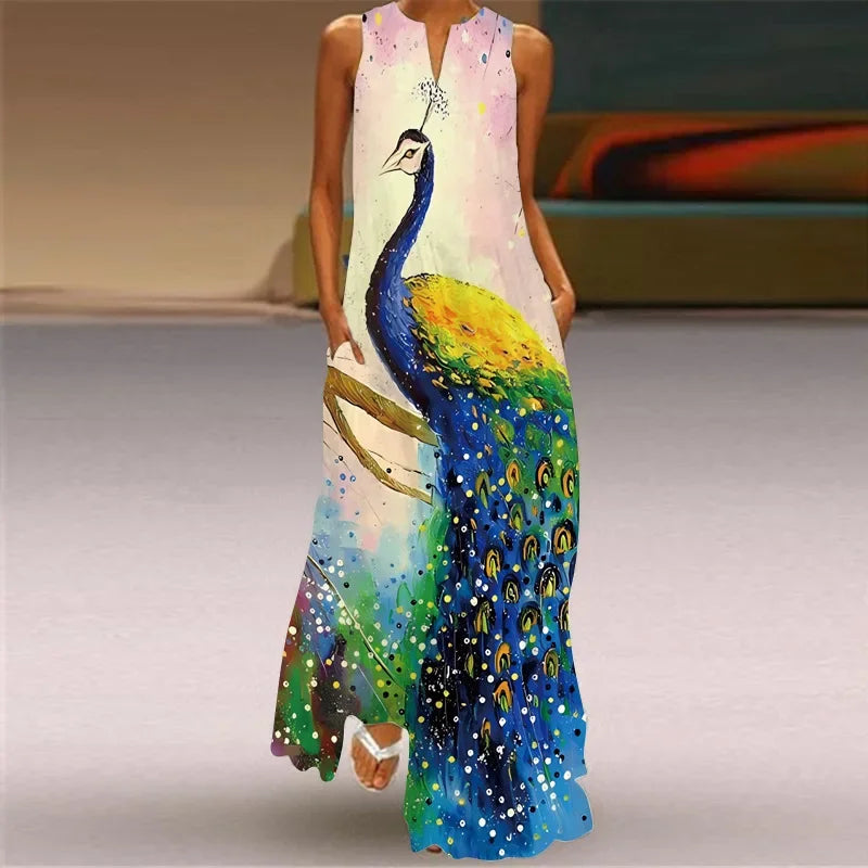 Aurelia™ Butterfly Bloom A-Line Dress