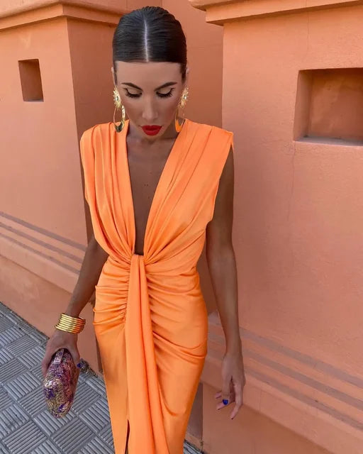 Marcella | Elegant Pleated Dress