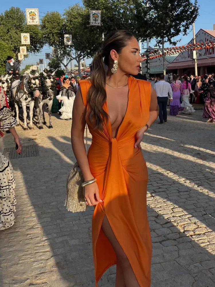 Marcella | Elegant Pleated Dress