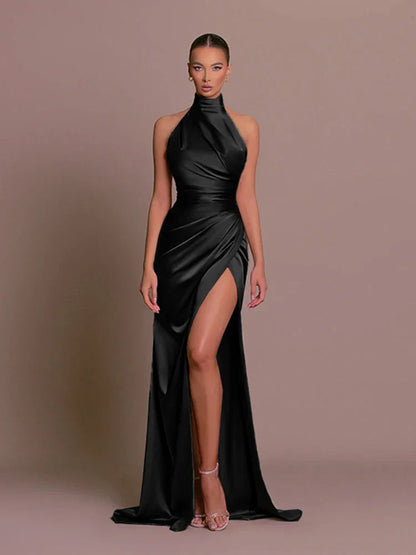 Alena | Classy Slit Gown