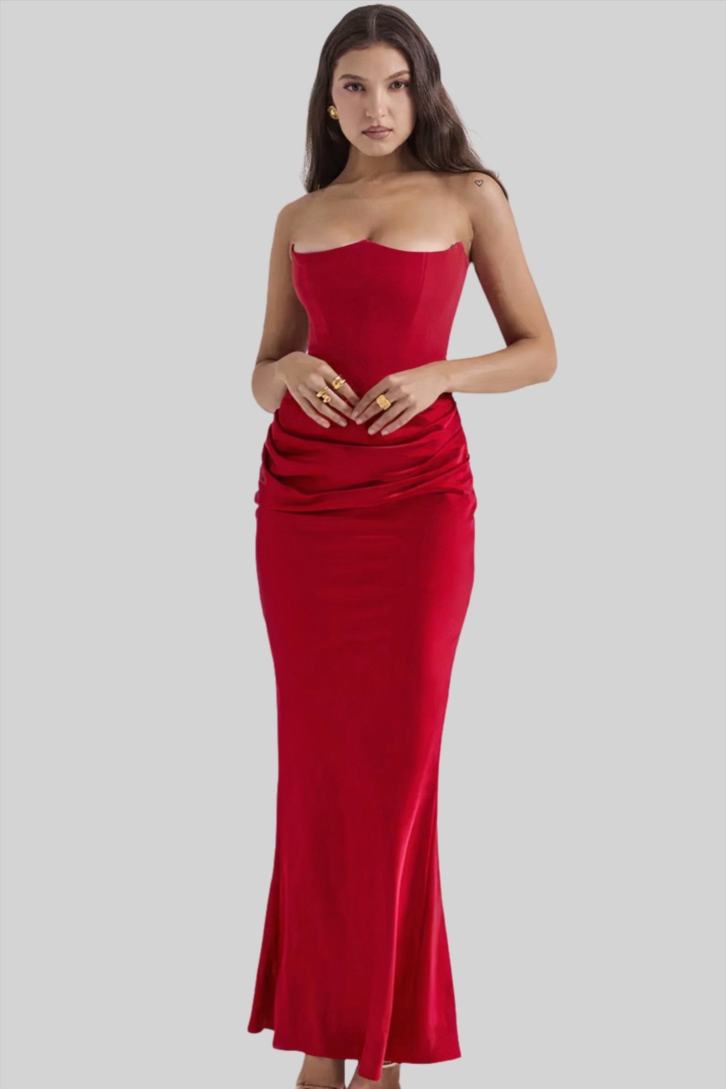 Adriana | Strapless Evening Gown