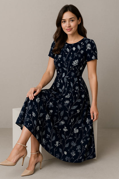 Janique - Floral pattern