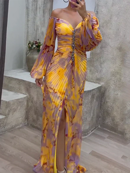 Evelyn | Elegant V-neck Dress