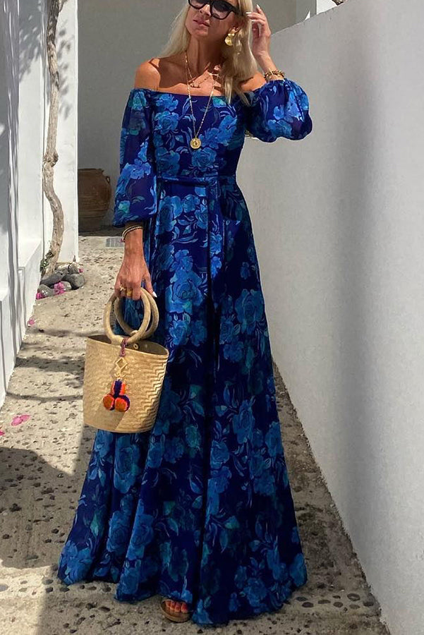Brianna | Classy Off-shoulder Maxi Dress