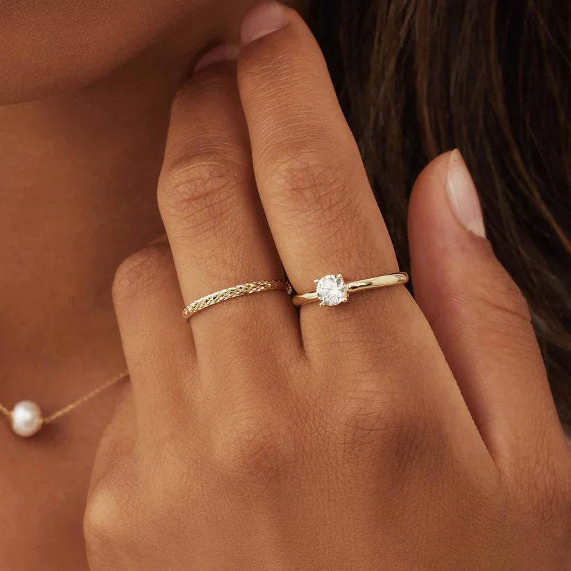 Ameline Trellis Ring | Gold 14k