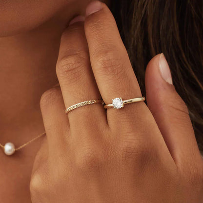 Ameline Trellis Ring | Gold 14k