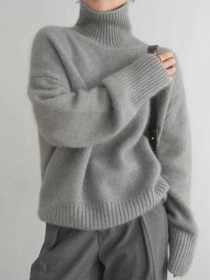 LENA | CASHMERE TURTLENECK SWEATER