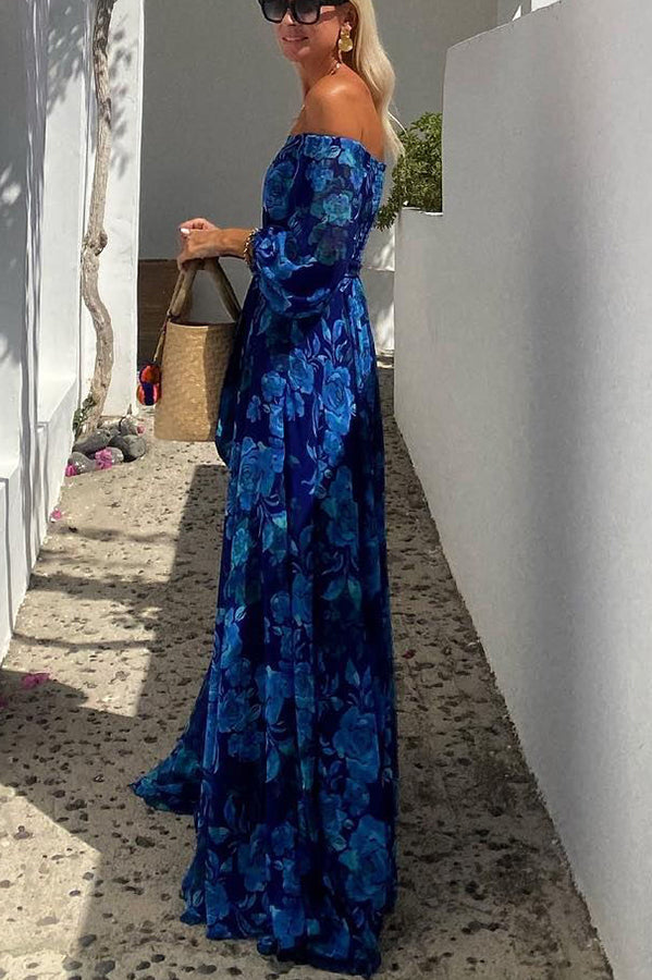 Brianna | Classy Off-shoulder Maxi Dress
